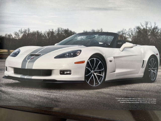 2013 Chevrolet Corvette 60th Anniversary Edition Z25 with CFZ